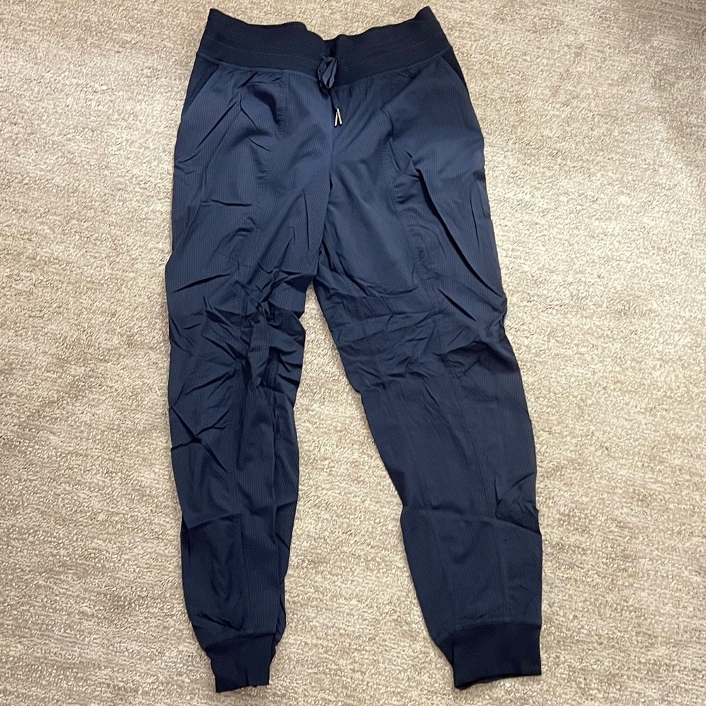 Lululemon dance pants, navy blue